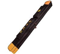 G-LIKE Japanese Bokken Carrying Bag - Single and Double layer of Sword Bag Carry Case With Multiple Pockets - Canvas with PU (Yellow&Black, Double)
