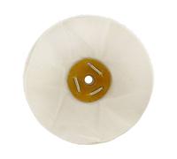 G Loose Unstitched Floppy Final Polishing Mop 6" x 1.5" 3 Section 3rd Stage