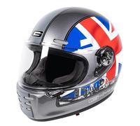 G-Mac Blaze Retro Vintage Classic Full Face Street Motorcycle Motorbike Helmet ECE 2206 Approved