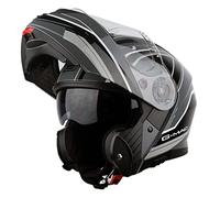G-MAC Concept Evo Modular Flip Up Front Sun Visor ECE 2205 Approved Motorcycle Motorbike Helmet