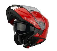G-Mac Glide Evo Flip Front Motorcycle Helmet - Red, White