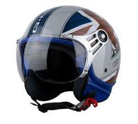 G-Mac Metro Evo Jet CE Approved Open Face Motorcycle Helmet - London UK