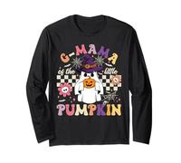 G Mama of The Little Pumpkin Halloween Spooky Ghost Long Sleeve T-Shirt