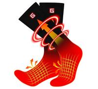 G Men's Women's Battery Socks, Rechargeable Electric Socks, Heat-Insulated Unisex Socks Set, Winter Warm Thermal Heating Socks, Battery Socks, Skiing, Cycling, Hunting, Foot Warmer