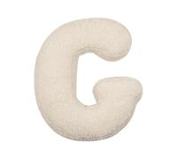 (G) New English Letter Plush Pillow Alphabet Letter Shape Pillow for Sofa Bed Couch Office Car Seat Pillow for Sofa Bedroom Living Room