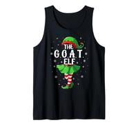G.O.A.T Elf Christmas Girls Women Elf Squad Xmas Family Tank Top