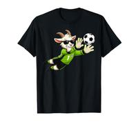 G.O.A.T. Goalkeeper Soccer Goat Value Graphic T-Shirt