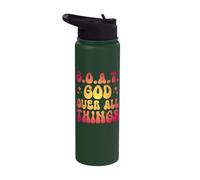 G.O.A.T. God Over All Things Stainless Steel Insulated Water Bottle