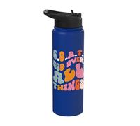 G.O.A.T. God Over All Things Stainless Steel Insulated Water Bottle