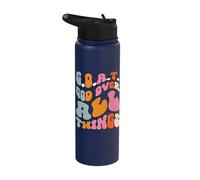 G.O.A.T. God Over All Things Stainless Steel Insulated Water Bottle