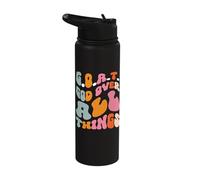 G.O.A.T. God Over All Things Stainless Steel Insulated Water Bottle