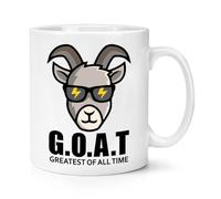 G.O.A.T Greatest of All Time 10oz Mug Cup Goat