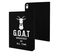 G.O.A.T Greatest Of All Time Slim Case Compatible with iPad 10th 9th 8th 7th Generation 2022 2021 2020 2019 Protective Cover Stand