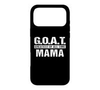 G.O.A.T. Mama Greatest Mom Mother's Day Case for iPhone 17 Pro Max