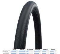 G-ONE SPEED RACEGUARD, TLE, 700X30C BLACK