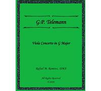 G.P. Telemann Concerto in G Major: For Viola and Piano