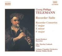 G.P. Telemann - Suite & Concertos for Recorder [New CD]