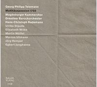 G.P. TELEMANN - TELEMANN MATTHAEUSPASSION - New CD - S4z