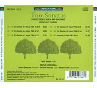 G.P. TELEMANN: TRIO SONATAS FOR RECORDER, VIOLIN AND CONTINUO NEW CD