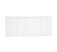G-Rad G-Rad White Double Flat Panel Designer Column Horizontal Radiator - (H) 600 X (W) 1428mm