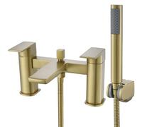 G-Rad Luxury Arvan Bathroom Bath Filler Shower Mixer Tap - Gold