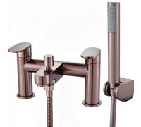 G-Rad Luxury Sanford Bathroom Bath Filler Shower Mixer Tap - Bronze