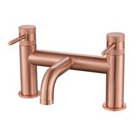 G-Rad Luxury Series Kova Bathroom Bath Filler Tap In Copper - 156 X 224mm