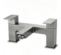 G-Rad Luxury Windon Kova Bathroom Bath Filler Tap In Gun Metal - 115 X 228mm