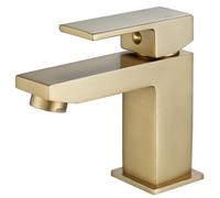 G-Rad Luxury Windon Mono Bathroom Basin Sink Mixer Tap - Gold