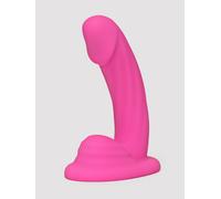 G-Ride Rechargeable Easy Ride Vibrating Dildo - Pink Pink
