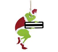 G-rinch Christmas Decorations Hanging Decorations 2D Acrylic Cute Thief Monster Pendant Decor Suitable for Christmas Trees,Wall,Door,Winter Holiday Party Supplies