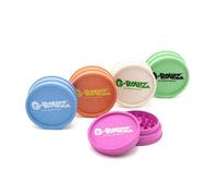 G-Rollz 60mm Biodegradable Herb Grinder 2-Part - Premium Eco-Friendly Spice Grinder for Herbs & Spices (Baby Blue)