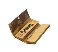 G-Rollz Cheech & Chong Unbleached King Slim Papers + Tips - In da Chair (1 Pack)