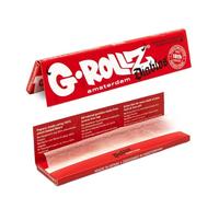G-Rollz Diablos King Size Slim Rolling Papers - Premium Spanish White Cigarette Papers, Natural Plant Fibre - 50 Sheets Per Pack (5 Pack)