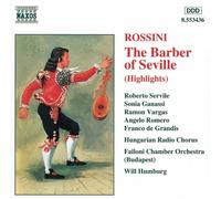 G. Rossini - Barber of Seville (Highlights) [New CD] Highlights