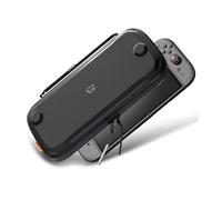 G.S.TAC Tactical Slim Carrying Case Compatible with Switch 2 (2025), Hard Storage Bag with 12 Game Card Slots, Portable Travel Case for Switch 2 Console and Accessories, Black