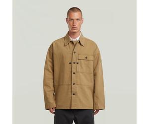 G-S012 P44 Overshirt - Beige - Men S