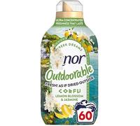 G sales by Outdoorable Gr reams Fabric Conditioner Corfu Lemon Blossom & Jasmine, 60 Washes, 840ml, Long Lasting Freshness, Outdoor Inspired Fabric Softener