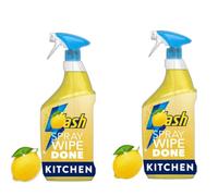G SALES by Spray Wipe Done 800ml (Pack Of 2) (Flash Spray Wipe Done Kitchen Crisp Lemon 800ml)