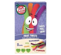 G Sales Bye (Fruit Factory 4 Flavour Fruit Twists 5 X 18G)