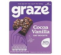 G Sales Bye (Graze Cocoa Vanilla Oat Boosts Flapjack Snack 4x30G)