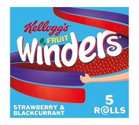 G Sales Bye (Kellogg's Fruit Winders Doubles Strawberry & Blackcurrant Snack Rolls 5x17g)