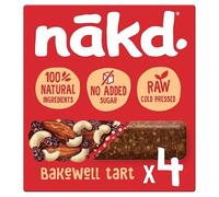 G Sales Bye (Nakd Bakewell Tart Fruit & Nut Bars 4 Pack 140g)
