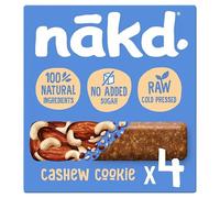 G Sales Bye (Nakd Fruit & Nut Bars - Cashew Cookie 4 Pack 140g)