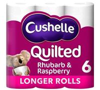 G Sales Bye Toilet Paper (Cushelle Quilted Raspberry & Rhubarb Toilet Tissue 50% Longer)