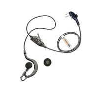 G-Shape In-line PTT Microphone Earpiece Compatible with HYTERA PD405 PD415 PD485 PD505 PD565 Two Way Radio