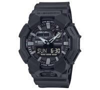 G-Shock Casio Analog-Digital Black Resin Strap Watch - GA-010-1A1, Black