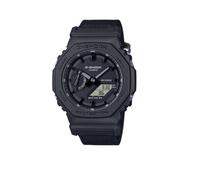 G-Shock Casio Analog-Digital Utility Carbon Core Guard Black Cloth Strap Watch 48.5mm - GA2100BCE-1A