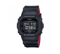 G-Shock Casio G-Shock Gents Classic 5600 Black & Red Resin Strap Watch