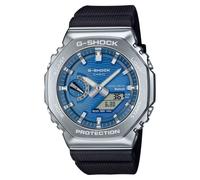 G-Shock Casio G-Shock Gents G-Steel 2100 Series Blue Dial Black Resin Strap Watch